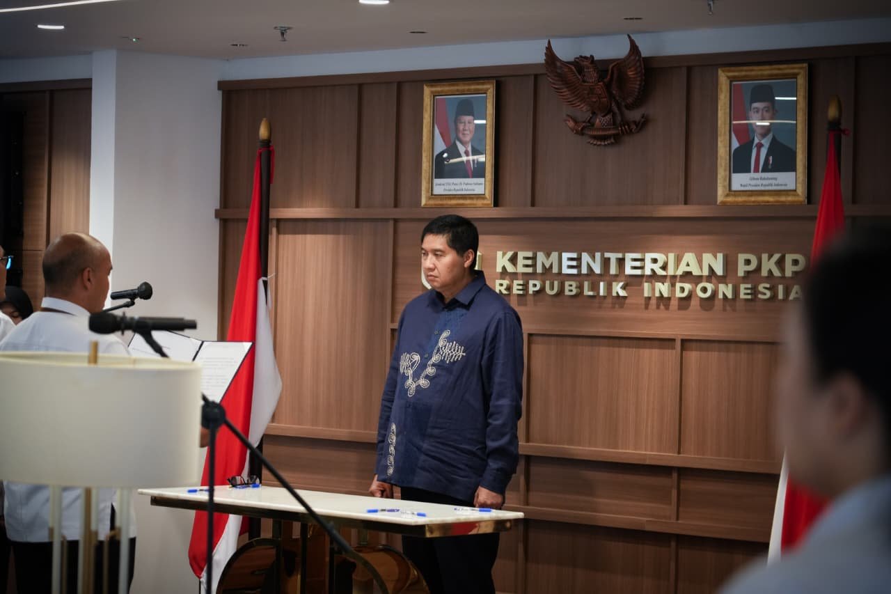 Usai Lantik Pejabat PKP, Ara Tekankan Integritas dan Percepatan Kerja