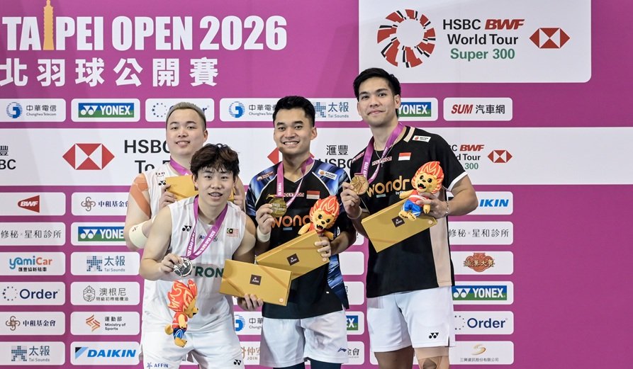 Hasil Lengkap Final Taipei Open 2026, Juara Baru Bermunculan, Ada Leo/Daniel