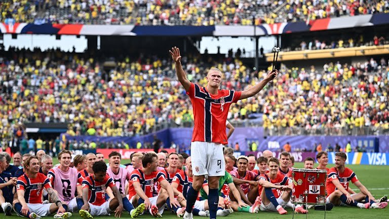 Haaland Cetak Dua Gol, Norwegia Singkirkan Brasil di Babak 16 Besar Piala Dunia 2026